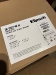 Klipsch IK-502-W Ii Rough-in Kit For Dual 5.25 In-wall Speakers 10 Pack New!. Fixed Price $100.00.