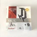 New Barkan Satellite Speaker Wall Ceiling Mounts Pair Black 8.8LB Sealed. Fixed Price $15.99.