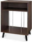 Victrola Wood Record Player Stand Vinyl Holder - Espresso Factory Direct. Fixed Price $87.99.