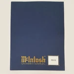 Original Mcintosh PS112 Manual (new Old Stock). Fixed Price $15.00.