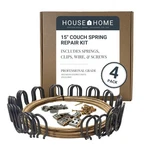 HOUSE2HOME 15" Couch Repair Kit To Fix Sofa - Includes 4PK Springs,.... Fixed Price $32.73.