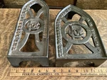Trivet Cast Iron Lot Heavy Commercial Tailor Goose Sad Industrial Stands. Fixed Price $85.00.