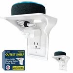 Beratek Power Perch Wall Outlet Shelf With Cord Storage Strap - Declutter & R.... Fixed Price $48.57.