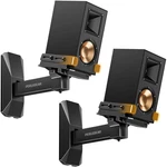 Perlegear Speaker Wall Mounts, Bookshelf Mounting Brackets With Dual .... Fixed Price $85.86.