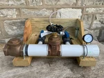 Field Fertilizer Injector System Custom 2.5" Cast Brass Assembly Farm Irrigation. Fixed Price $79.95.