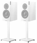 Pair 29 Steel White Stands For Dynaudio Xeo 10 Bookshelf Speakers. Fixed Price $74.95.