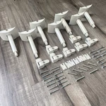 7 X Bose Long Neck UB-20W Cube Speaker Mount (wall/celling) White UB20.. Fixed Price $179.20.