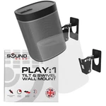 Wall Mount, Black, Pair, With Sonos PLAY:1 Only, Twin Pack, Adjustable.... Fixed Price $42.13.