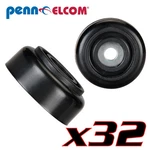 32 Pack Penn Elcom F1633 Rubber Cabinet Foot 1.125" Dia. X 0.5" Heavy-duty. Fixed Price $14.72.