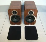 Mint Q Acoustics 3020I Bookshelf Speakers Walnut Pair Consecutive Serial Tested. Fixed Price $1073.00.