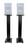 (2) Rockville 36 Studio Speaker Stands For Presonus R65. Fixed Price $114.95.