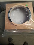 Speakercraft AIM7/CRS6 Wood Back Square Sound Enclosure. Fixed Price $55.00.