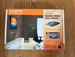 Tuff Mount Glass Shelf 14.2 X 10 - All Hardware Included. Fixed Price $16.99.