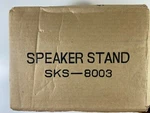 New! On-stage SS7912B Universal Mount For Small SPEAKERS1PAIR Black. Fixed Price $30.60.