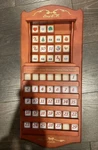 Vintage Coca Cola Calendar Days Wall Mount Antique Perpetual Wood. Fixed Price $184.00.