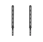 Qualgear Universal Sound Bar Brackets 23"-65" Tvs Distress Box As. Fixed Price $25.99.