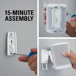 Adjustable Speaker Wall Mounts Designed For Sonos One, PLAY:1 & PLAY:3 - Pair.... Fixed Price $106.95.
