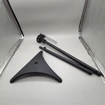 Mounting Dream Speaker Stands Pair Adjustable Height Tripod Base. Fixed Price $60.00.
