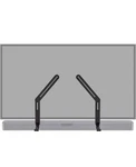 Sound Bar Mounting Bracket For Under Tv - Adjustable Height & Depth Max C.... Fixed Price $18.90.