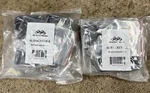 New Techwood Al-bracket-blk Horizontal KIT-(2BAG Of 4PCS). Fixed Price $34.99.