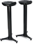 Ultimate Support MS-100B Adjustable Studio Monitor Stands Black. Fixed Price $489.99.