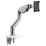 Humanscale M8.1 Adjustable Monitor Arm With Clamp Mount White/polished Aluminum. Fixed Price $170.00.