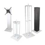 Prox Xt-flextotem 3FT 6FT Tv Stand+foldable Base Plate+speaker Stud. Fixed Price $359.99.