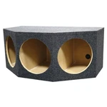 Qpower BASS12 3 Hole 12" Inch Sealed Subwoofer Carpeted Enclosure Box. Fixed Price $103.99.