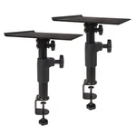 Sound Town 2-PACK Desktop Clamp-on Studio Monitor Speaker Stands With Horizon.... Fixed Price $75.05.