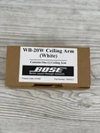 One Single White Bose WB-20W Ceiling Arm Speaker Mount Nib /r. Fixed Price $24.00.