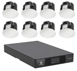 8) Jbl Control 426C/T 6.5" Commercial 70V Ceiling SPEAKERS+4-CH. Crown Amplifier. Fixed Price $3646.96.