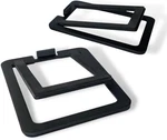Audioengine DS1M Metal Speaker Stands Pair - Tilted For Desktop Pc Black. Fixed Price $55.71.