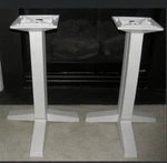 Rare Mordaunt Short Ms Studio Speaker Stand Pair Audiophile Quality. Fixed Price $125.00.