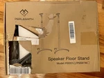 Perlesmith Speaker Floor Stands Model #PSSS1 Extend 30-45 Inch (1PAIR) Nob. Fixed Price $29.00.