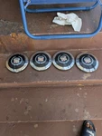 Cadillac Center Caps 1993 To 1995. Fixed Price $300.00.