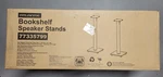 Atlantic Bookshelf Speaker Stands 77335799 -two In Box. Fixed Price $44.98.