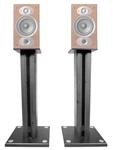 Pair 26" Bookshelf Stands For Polk Audio Rti A3. Fixed Price $64.99.