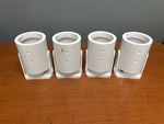Biamp Ae-ub-w Cambridge Universal Mounting Bracket White Lot Of 4. Fixed Price $39.75.