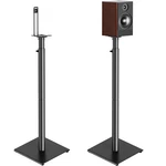 Bookshelf Speaker Stands Pair, Height Adjustable Extends 32-42 Inch For Rear .... Fixed Price $98.91.