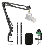 Youshares Rode Podmic Stand With Pop Filter - Microphone Boom Arm Foam W.... Fixed Price $40.83.