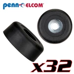 32 Pack Penn Elcom F1693 Rubber Cabinet Foot 1"DIA.X0.375" Heavy-duty Black. Fixed Price $18.24.
