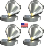 4SETS Hifi Speaker Spikes, Stand Feet Pads Isolators Shock. Fixed Price $11.69.
