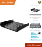 Professional Grade 2U Rack Shelf - Vented Airflow, Lifetime Support Included. Fixed Price $79.98.
