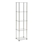 Convenience Concepts DESIGNS2GO Classic Glass Tier Tower 15.75" - Modern.... Fixed Price $101.98.