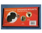 1-PAIR) Monoprice Speaker Mounts MB-20 (e) Holds Up To 10 Pounds. Fixed Price $16.35.