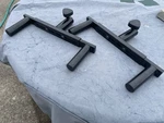 Speaker Mounting Fork Stands/brackets Dual P.a. Set-ups. Fixed Price $49.99.