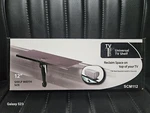 Tv Topper Metal 12" Universal Shelf For Speakers, Plants, Home Decor -black. Fixed Price $20.00.