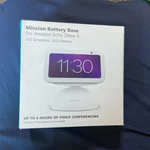 Mission Battery Dock For Echo Show 5 3RD Gen 2023 White Led Status Magnetic. Fixed Price $19.27.