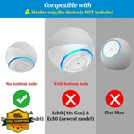 Plusacc Echo Dot 5TH Gen Wall Mount Holder Hanger White Cable Mgmt. Fixed Price $27.99.