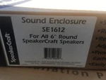 Speakercraft Sound Enclosure SE1612 - New In Box!. Fixed Price $50.00.
